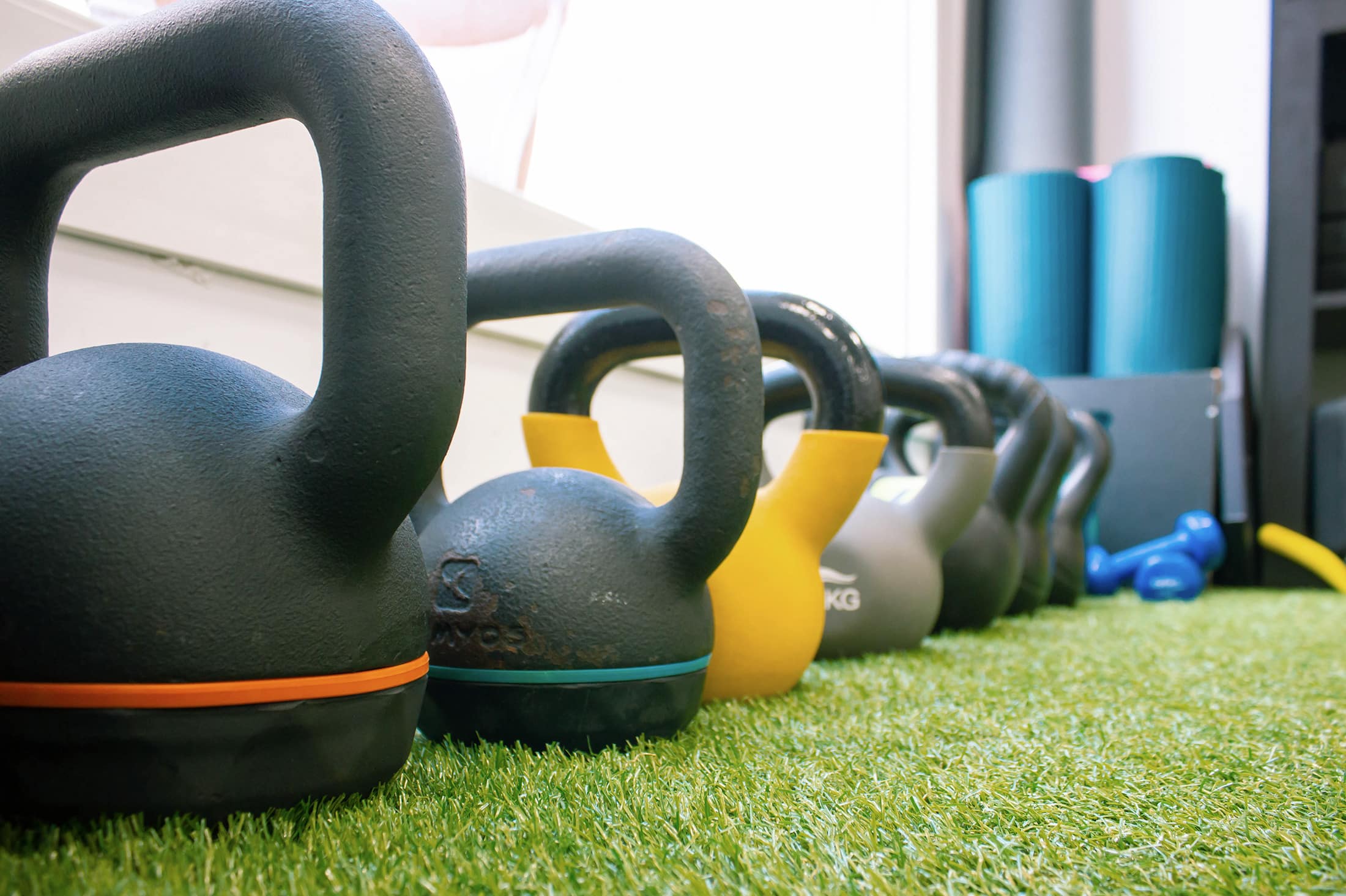 Zona de entrenamiento